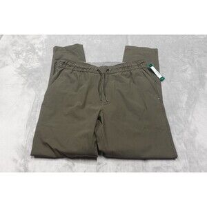 NEW Vuori Men's L Olive Meta Jogger Pants Stretch Elastic Waistband